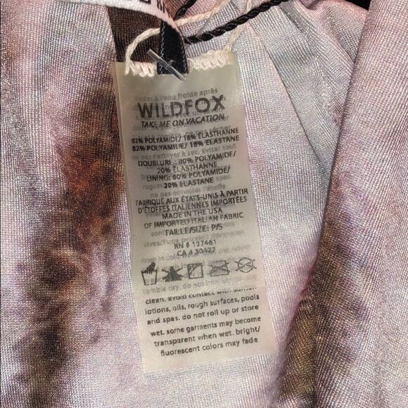 Wildfox Bandeau Bikini Top nwt - Picture 6 of 6